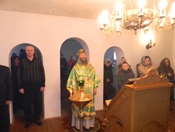 Богослужение в честь престольного праздника в с. Алеексеевское
